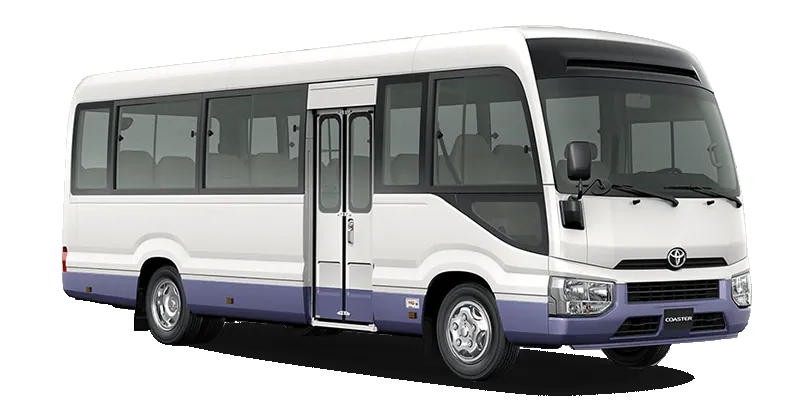 Toyota Coaster — group transport Costa Rica